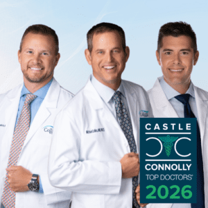 Collins Vision is proud to share an extraordinary milestone that reflects our unwavering commitment to clinical excellence and patient-centered care in Southwest Florida. All three of our experienced board-certified ophthalmologists, Dr. Michael J. Collins, Dr. Jason C. Friedrichs, and Dr. Bradley P. O’Neill, have been named Castle Connolly Top Doctors, and the practice itself has earned the prestigious designation of Castle Connolly Center of Excellence.